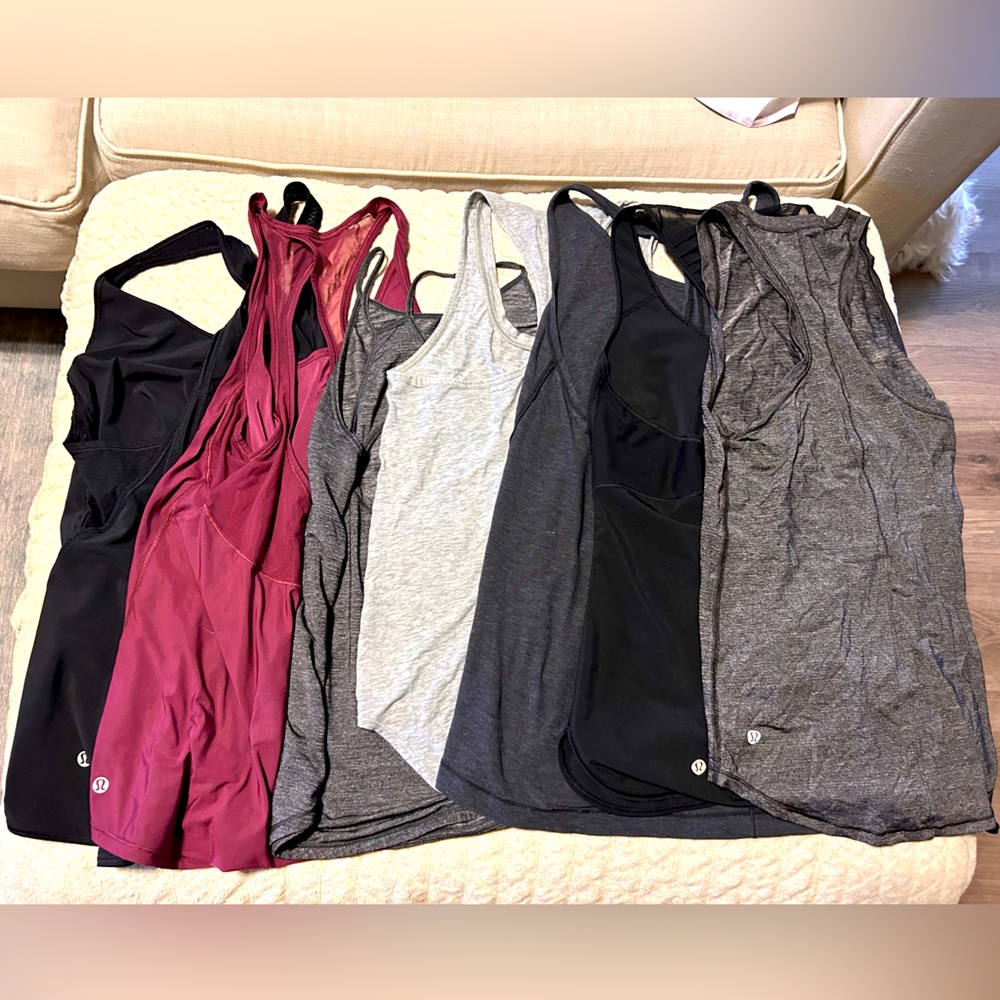 Lululemon tank lot of 7